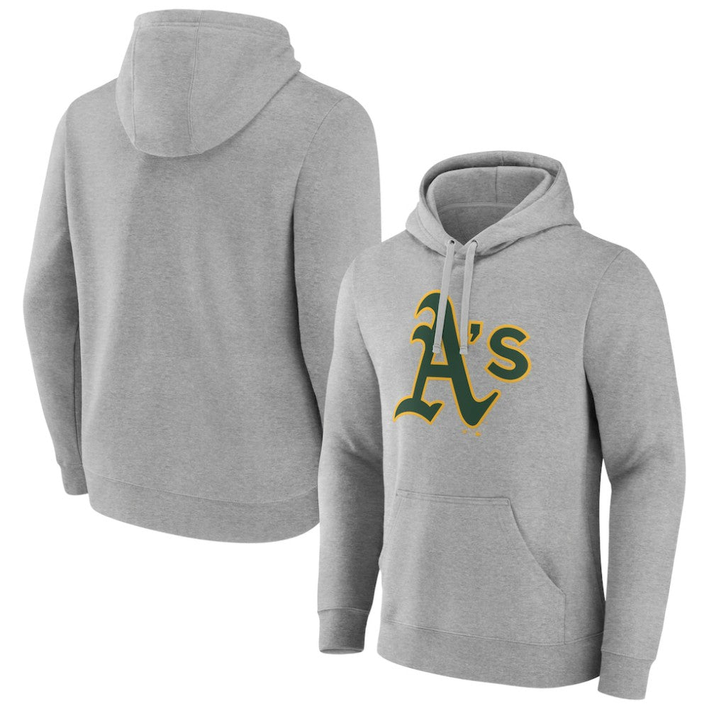 Athletics Official Logo Fitted Pullover Hoodie | MLB Online
