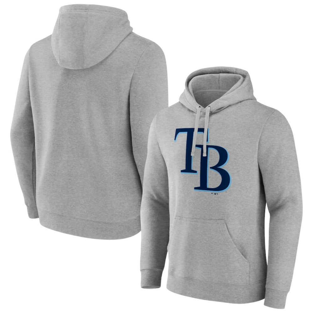 Tampa Bay Rays Official Logo Fitted Pullover Hoodie | MLB Outlet