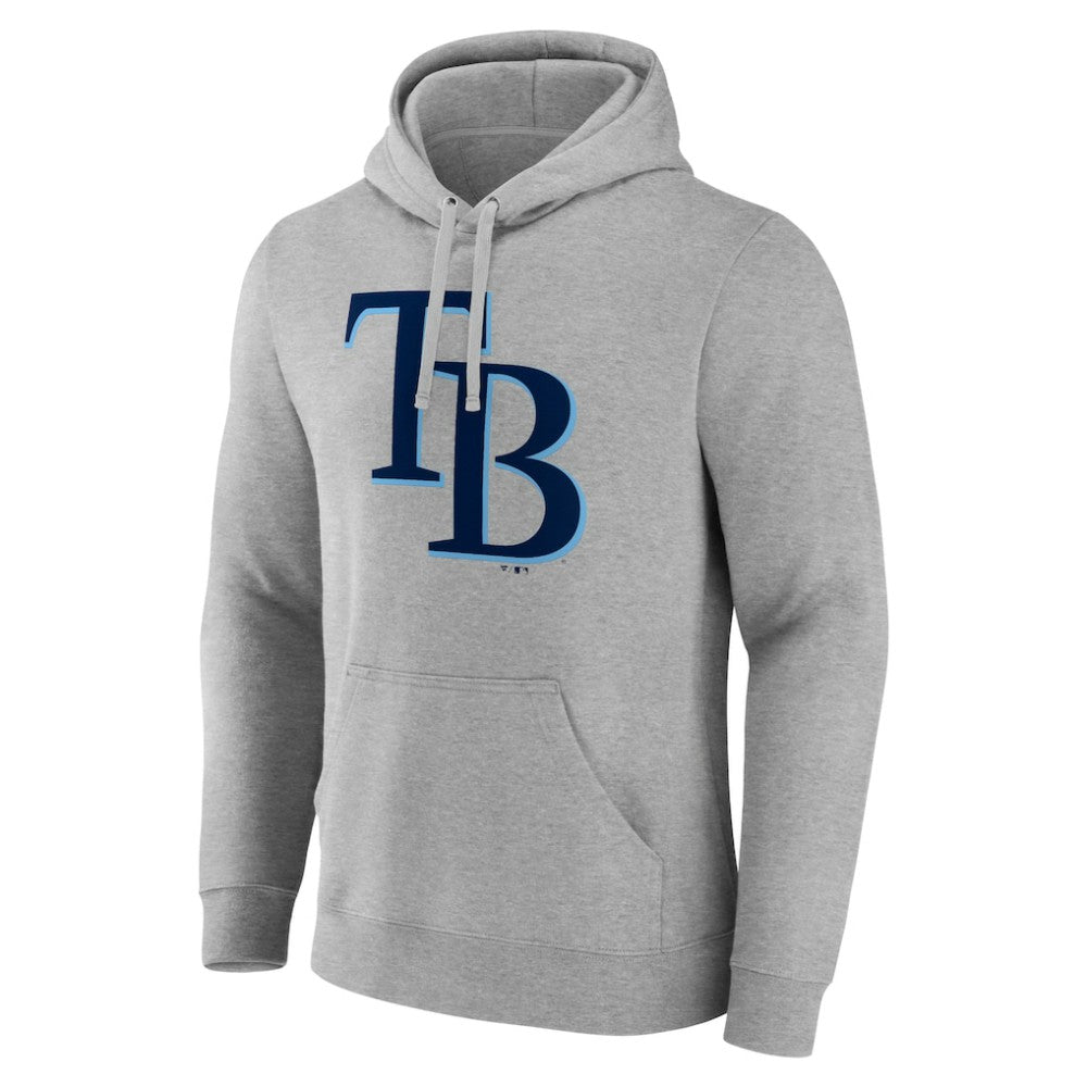 Tampa Bay Rays Official Logo Fitted Pullover Hoodie | MLB Outlet