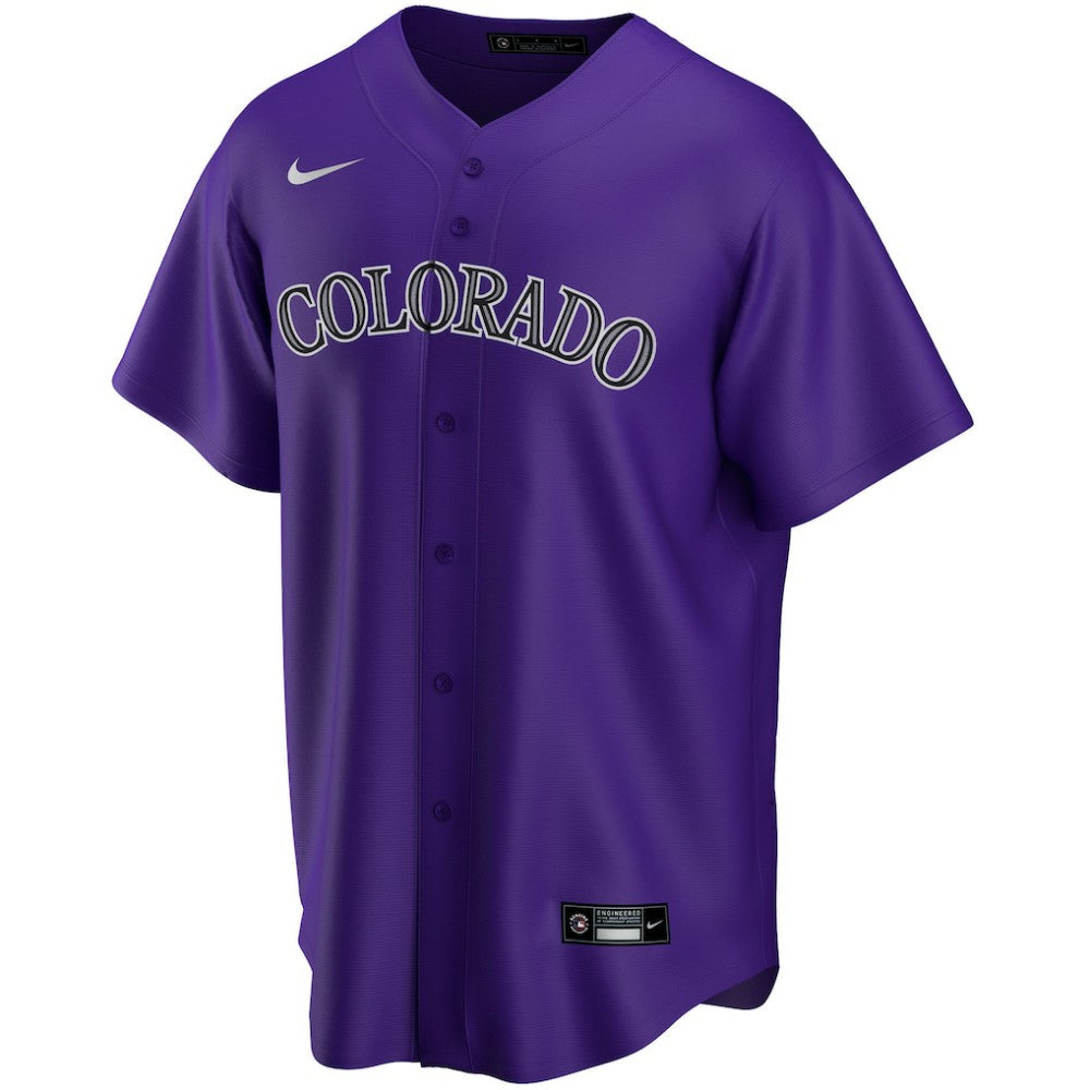 Colorado Rockies Nike Alternate Replica Custom Jersey | MLB Online
