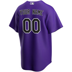 Colorado Rockies Nike Alternate Replica Custom Jersey | MLB Online