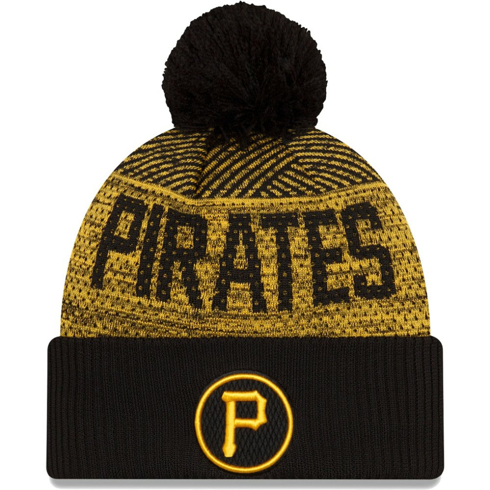 Pittsburgh Pirates New Era Authentic Collection Sport Cuffed Knit Hat with Pom | MLB Outlet