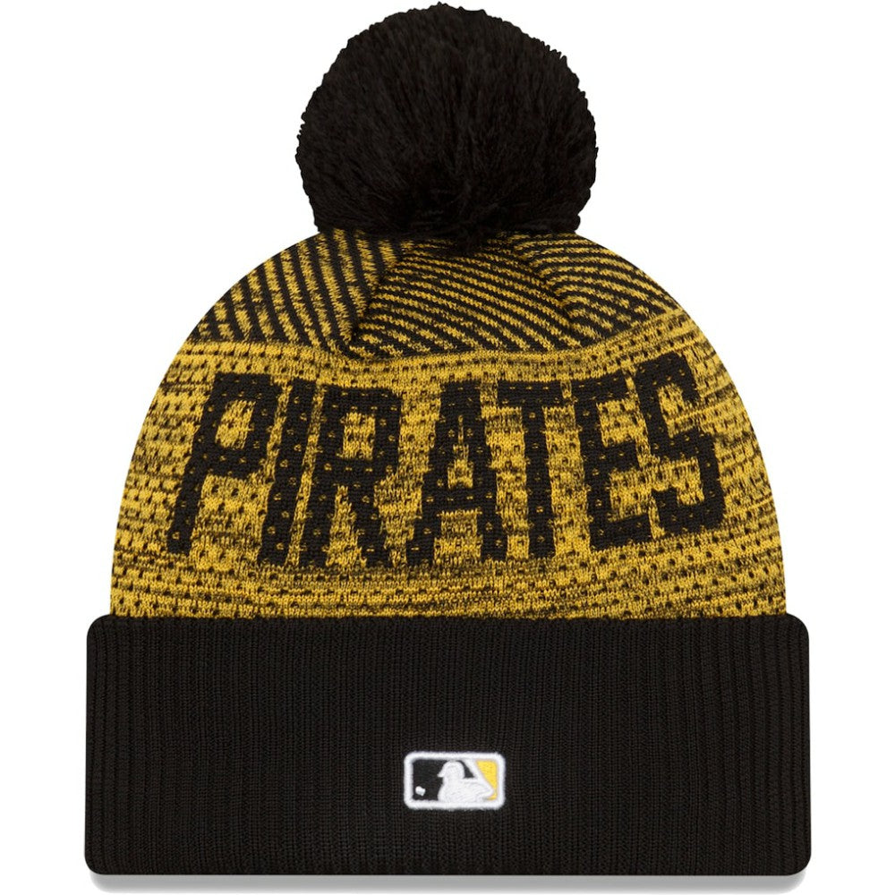 Pittsburgh Pirates New Era Authentic Collection Sport Cuffed Knit Hat with Pom | MLB Outlet