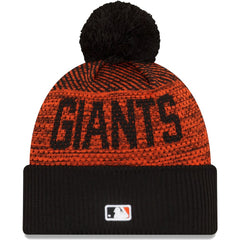 San Francisco Giants New Era Authentic Collection Sport Cuffed Knit Hat with Pom | MLB Sale