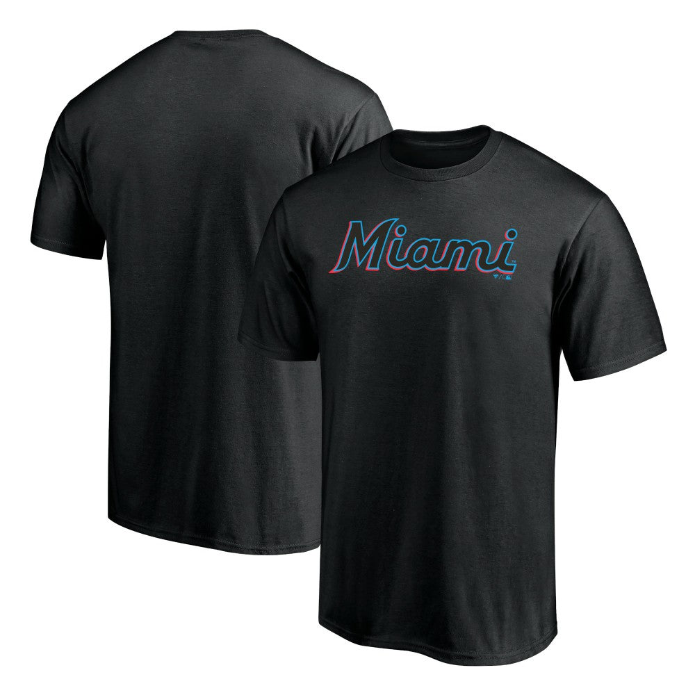 Miami Marlins Official Wordmark T-Shirt | MLB Sale