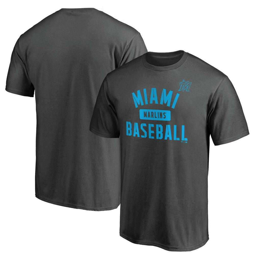 Miami Marlins Iconic Primary Pill T-Shirt | MLB Outlet