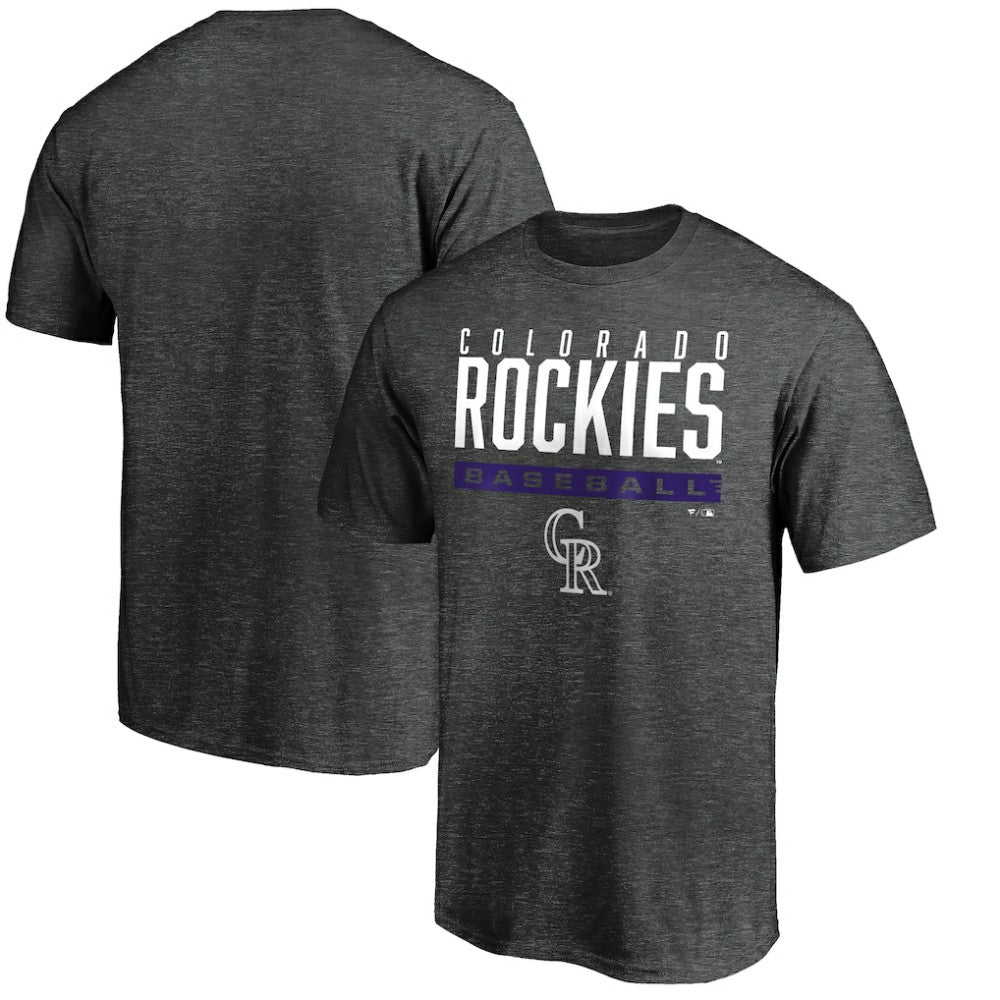 Colorado Rockies Win Stripe Logo T-Shirt | MLB New