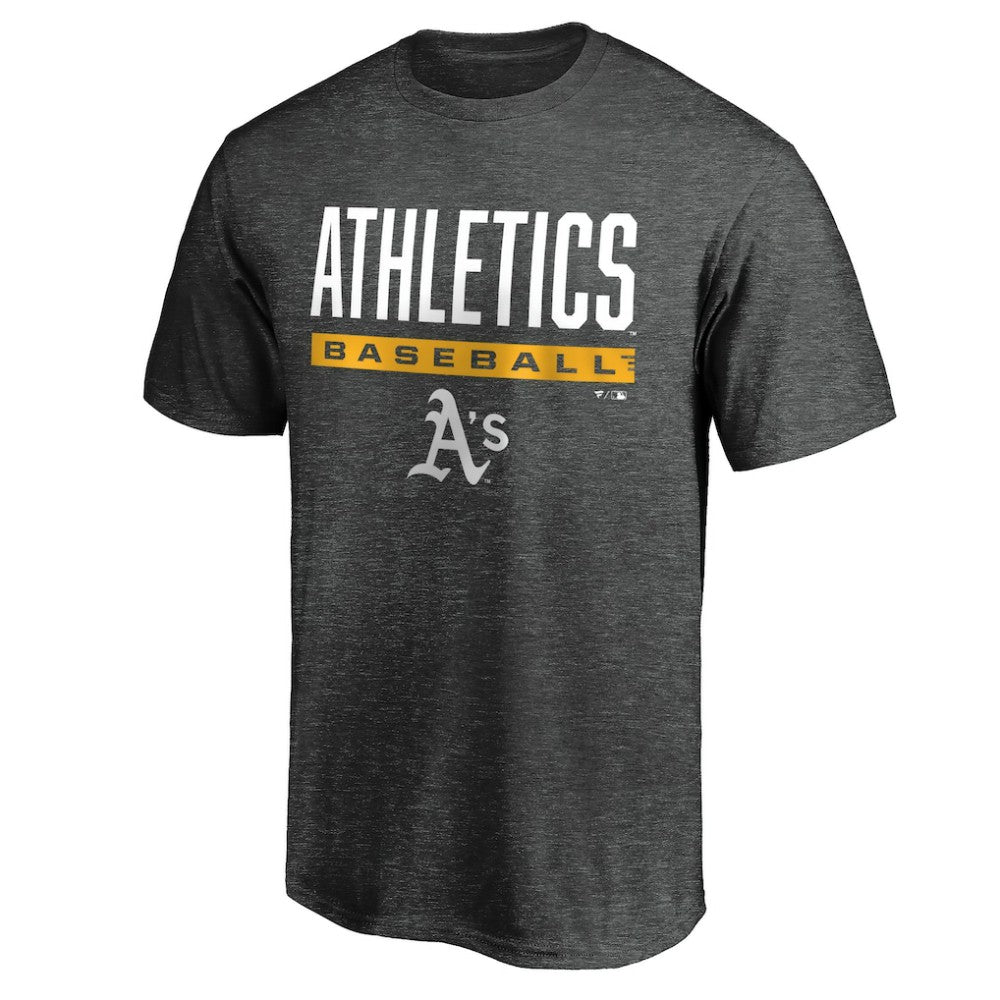 Athletics Win Stripe Logo T-Shirt II | MLB On Sale