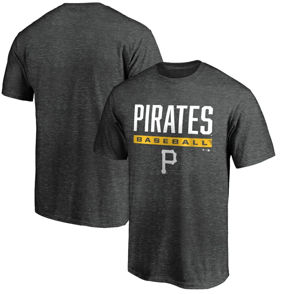 Pittsburgh Pirates Win Stripe Logo T-Shirt | MLB Outlet