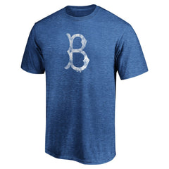 Brooklyn Dodgers Cooperstown Collection True Classics Throwback Logo Tri-Blend T-Shirt | MLB For sale