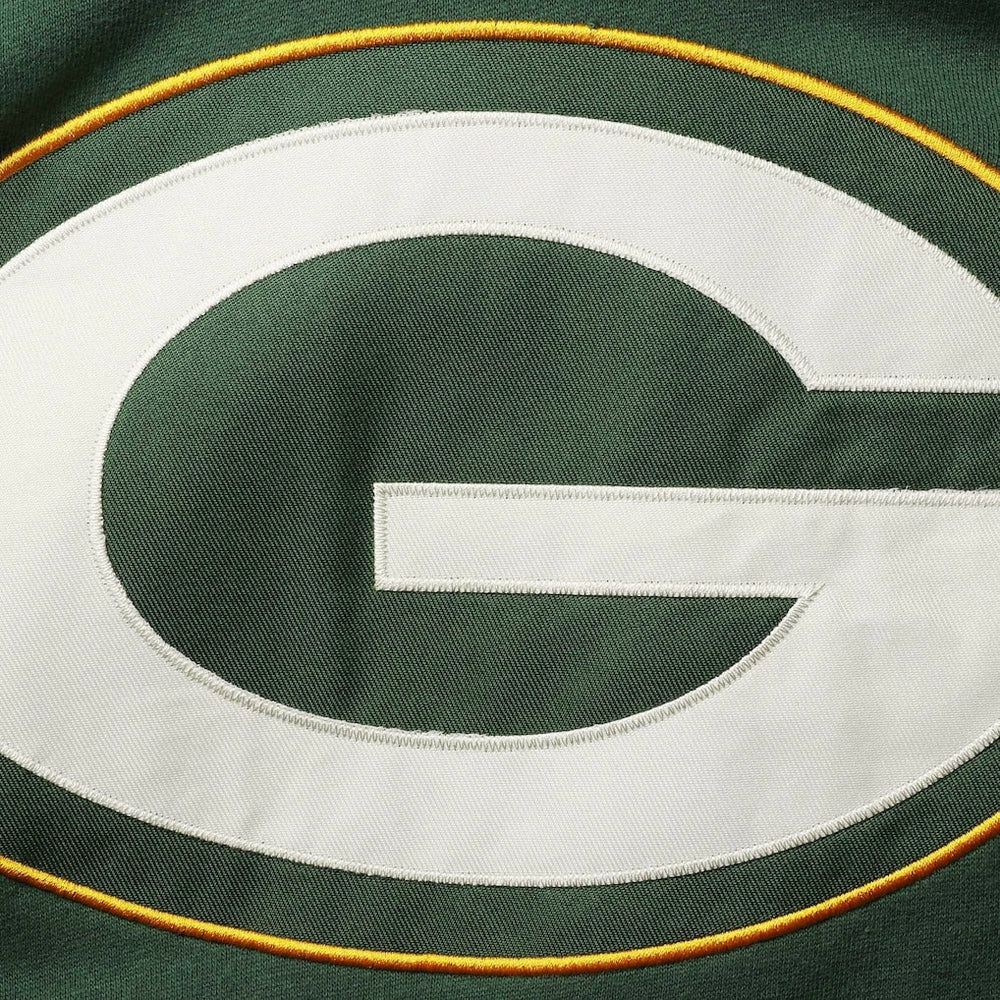 Green Bay Packers 47 brand '47 Lacer V-Neck Pullover Hoodie