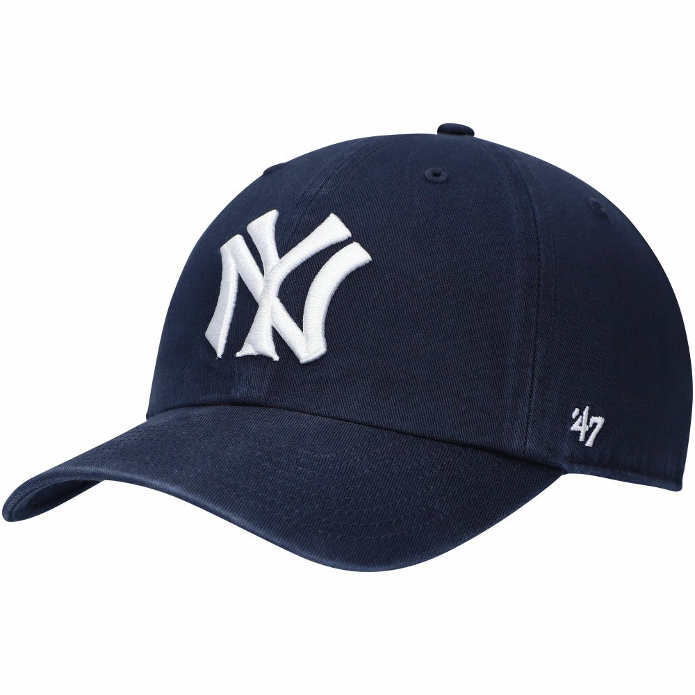 New York Yankees '47 Logo Cooperstown Collection Clean Up Adjustable Hat | MLB Discount