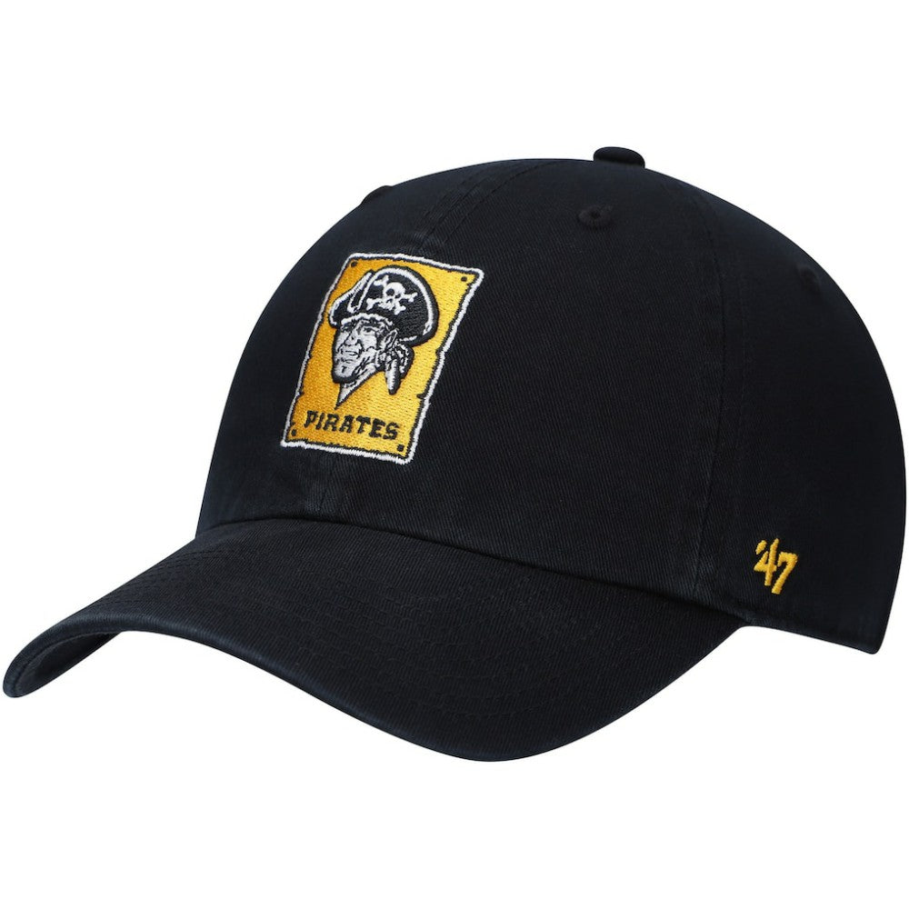 Pittsburgh Pirates '47 Logo Cooperstown Collection Clean Up Adjustable Hat | MLB Sale