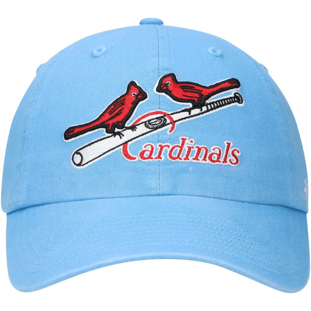 St. Louis Cardinals '47 Logo Cooperstown Collection Clean Up Adjustable Hat | MLB On Sale