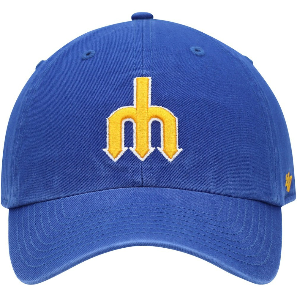 Seattle Mariners '47 1977 Logo Cooperstown Collection Clean Up Adjustable Hat | MLB Discount