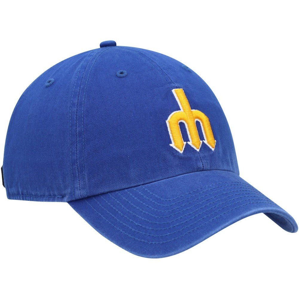 Seattle Mariners '47 1977 Logo Cooperstown Collection Clean Up Adjustable Hat | MLB Discount