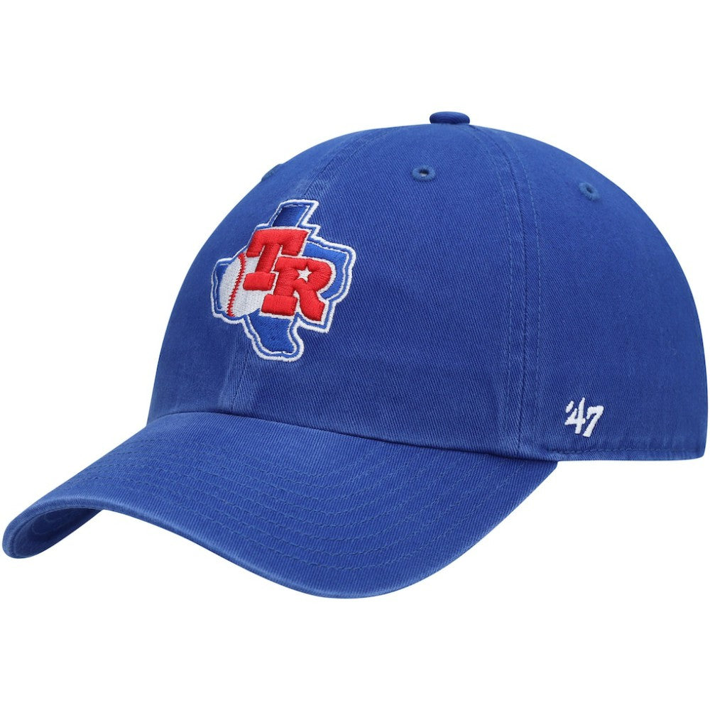 Texas Rangers '47 Team Logo Cooperstown Collection Clean Up Adjustable Hat | MLB Sale