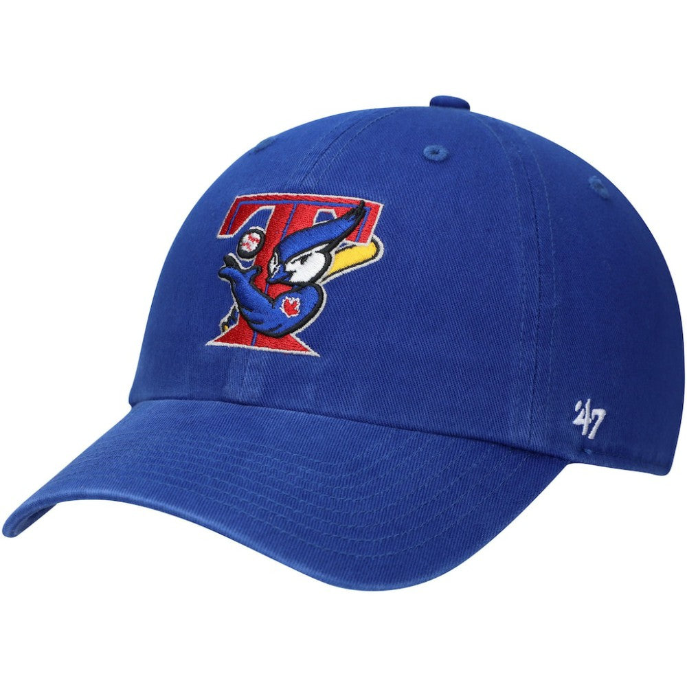 Toronto Blue Jays '47 Team Logo Cooperstown Collection Clean Up Adjustable Hat | MLB Outlet