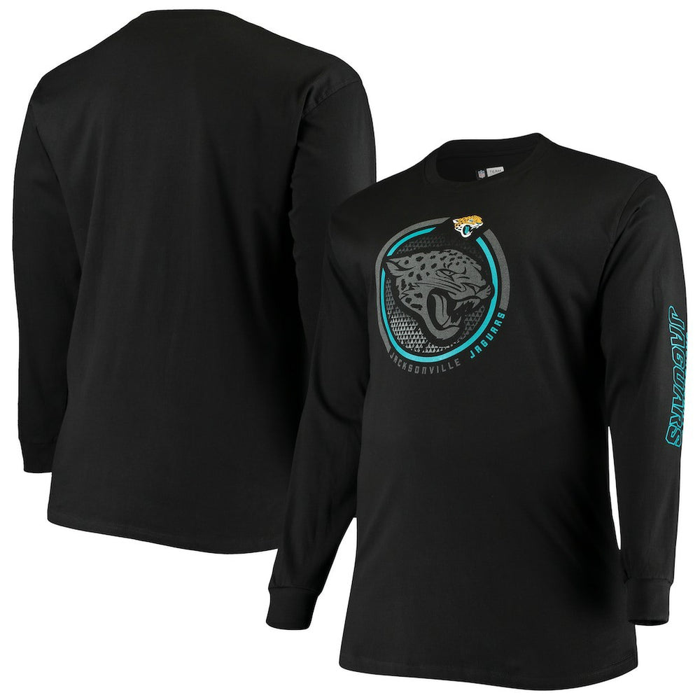 Jacksonville Jaguars Fanatics Big & Tall Color Pop Long Sleeve T-Shirt