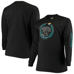 Jacksonville Jaguars Fanatics Big & Tall Color Pop Long Sleeve T-Shirt