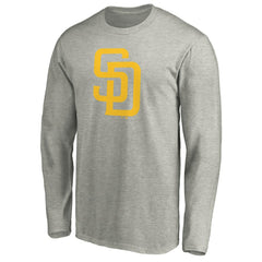 San Diego Padres Official Team Logo Long Sleeve T-Shirt | MLB Online