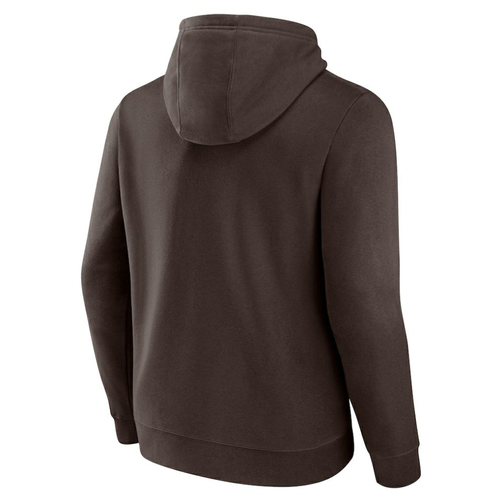 San Diego Padres Official Logo Fitted Pullover Hoodie | MLB Outlet