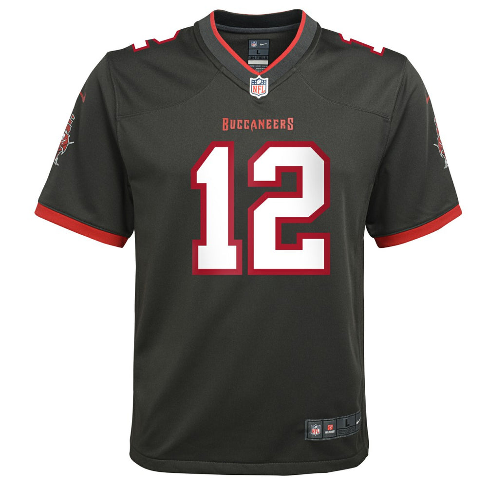 Tampa Bay Buccaneers Nike Tom Brady  Youth Alternate Game Jersey