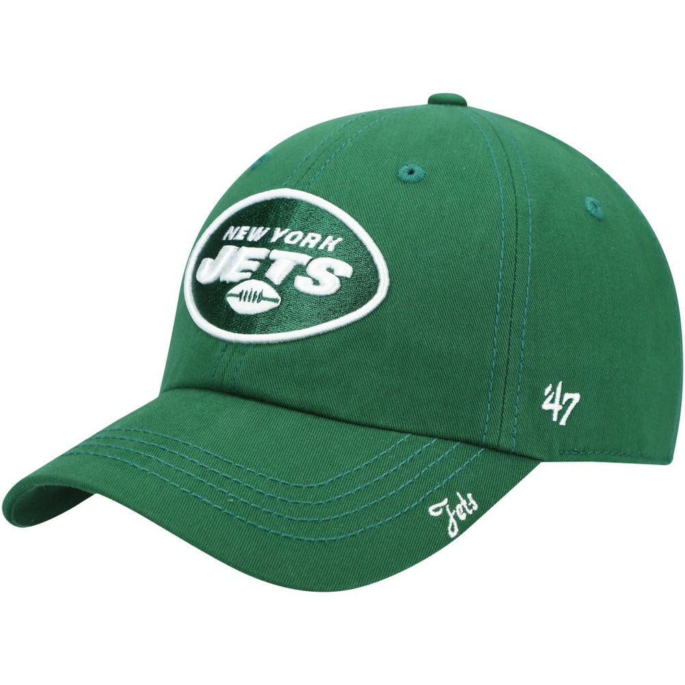New York Jets 47 brand '47 Women's Miata Clean Up Primary Adjustable Hat