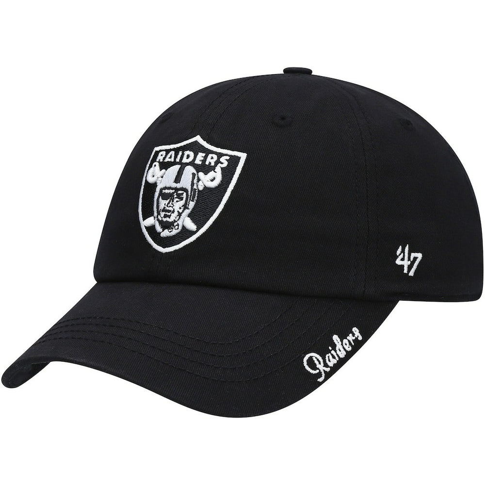 Las Vegas Raiders 47 brand '47 Women's Miata Clean Up Primary Adjustable Hat