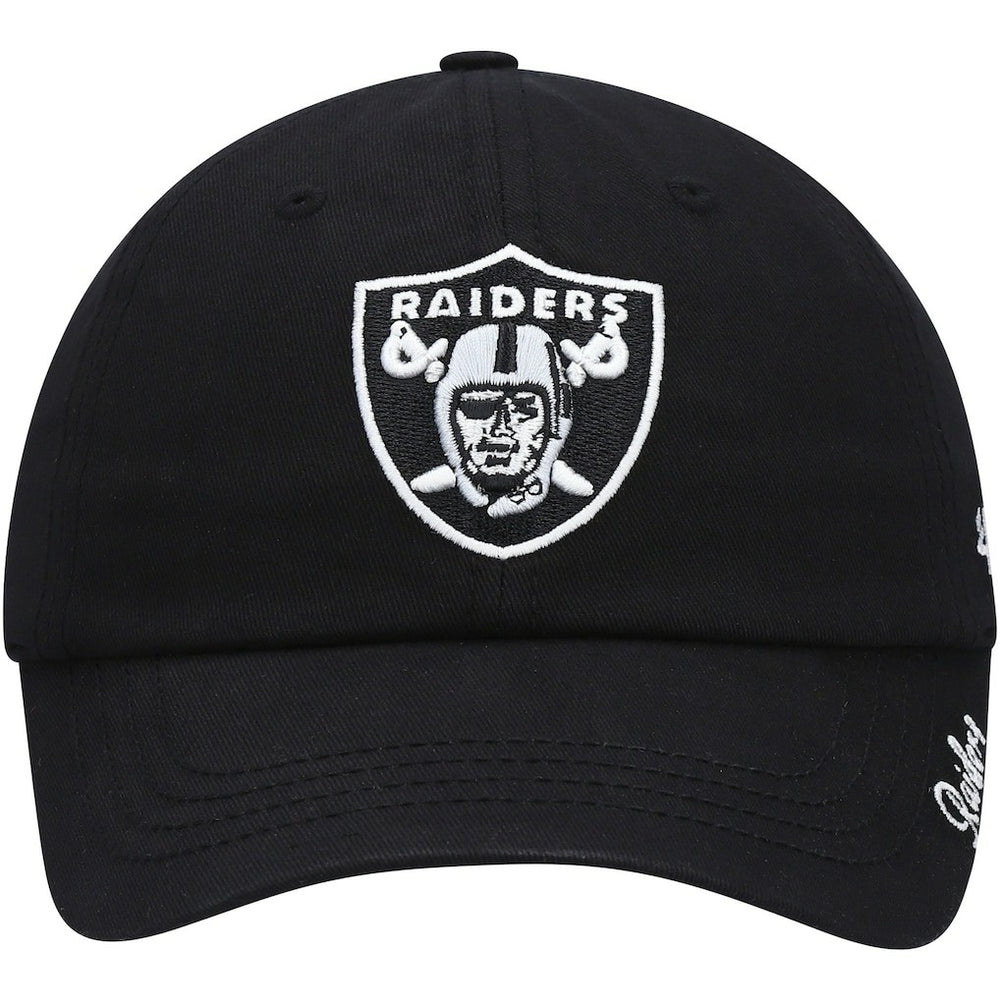 Las Vegas Raiders 47 brand '47 Women's Miata Clean Up Primary Adjustable Hat
