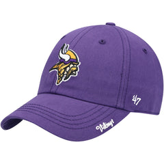 Minnesota Vikings 47 brand '47 Women's Miata Clean Up Primary Adjustable Hat