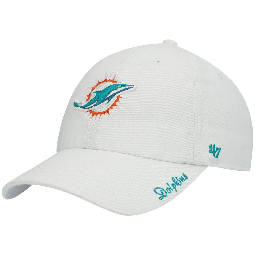 Miami Dolphins 47 brand '47 Women's Miata Clean Up Logo Adjustable Hat