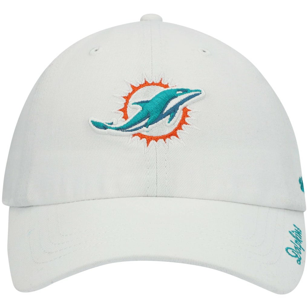 Miami Dolphins 47 brand '47 Women's Miata Clean Up Logo Adjustable Hat
