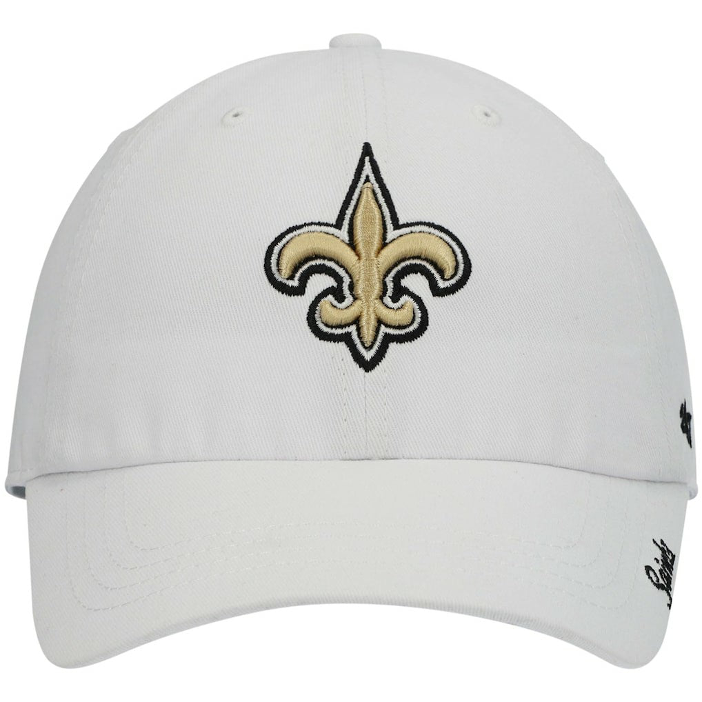 New Orleans Saints 47 brand '47 Women's Miata Clean Up Logo Adjustable Hat