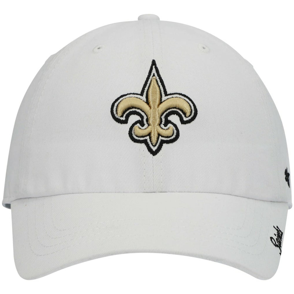 New Orleans Saints 47 brand '47 Women's Miata Clean Up Logo Adjustable Hat