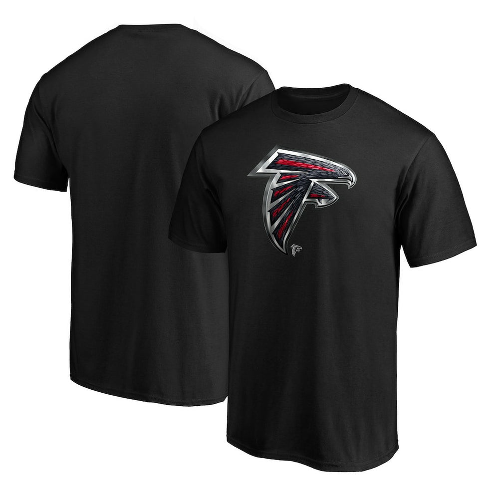 Atlanta Falcons  Midnight Mascot Team Logo T-Shirt