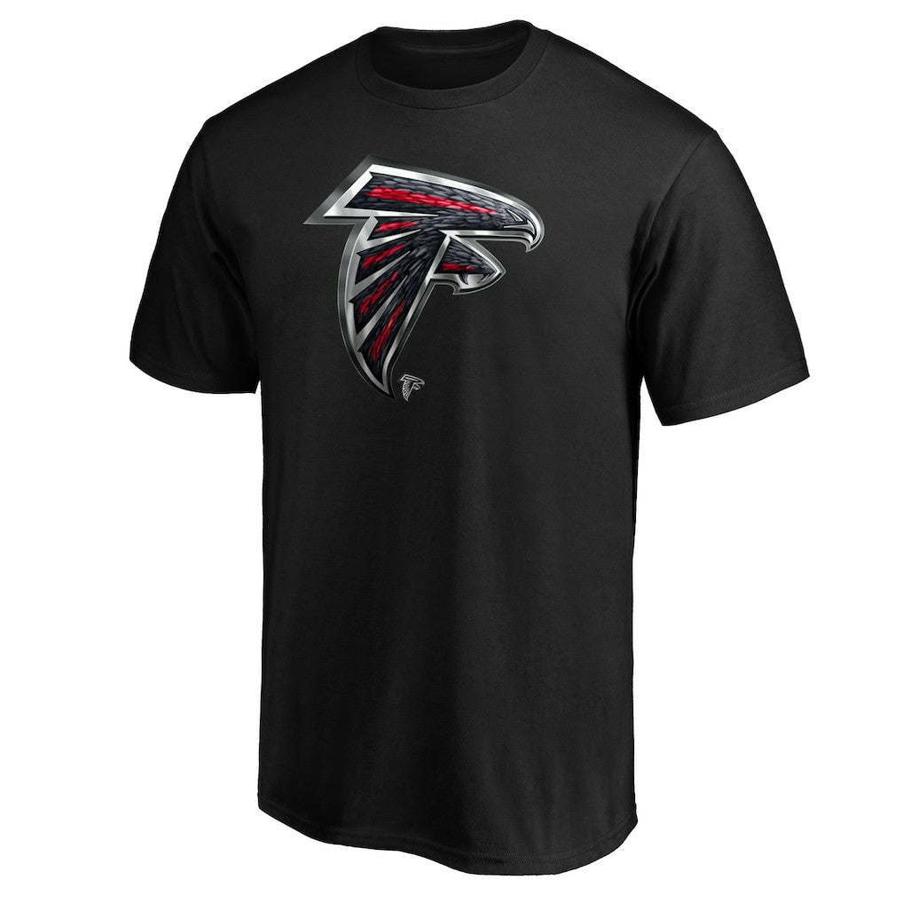 Atlanta Falcons  Midnight Mascot Team Logo T-Shirt