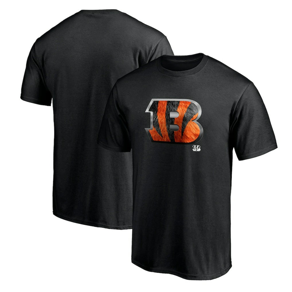 Cincinnati Bengals  Midnight Mascot Team Logo T-Shirt