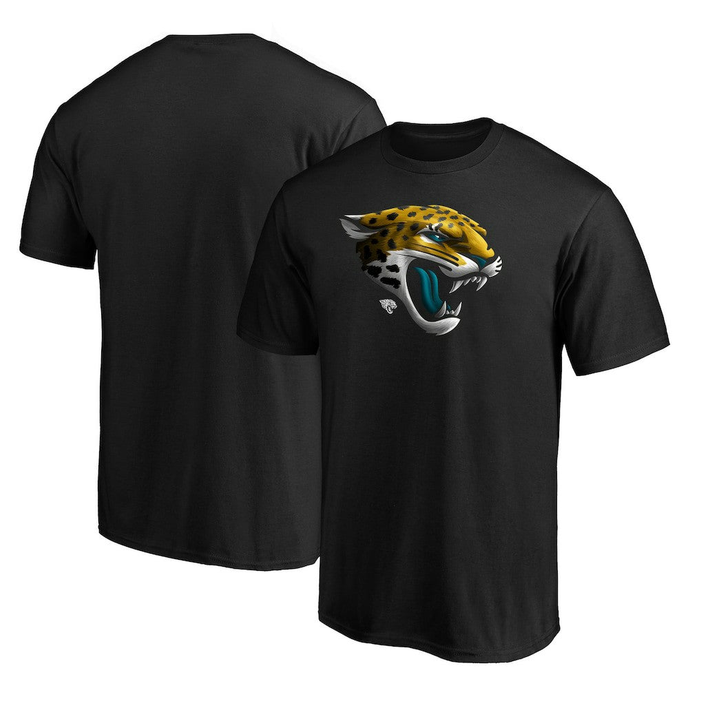 Jacksonville Jaguars  Midnight Mascot Team Logo T-Shirt