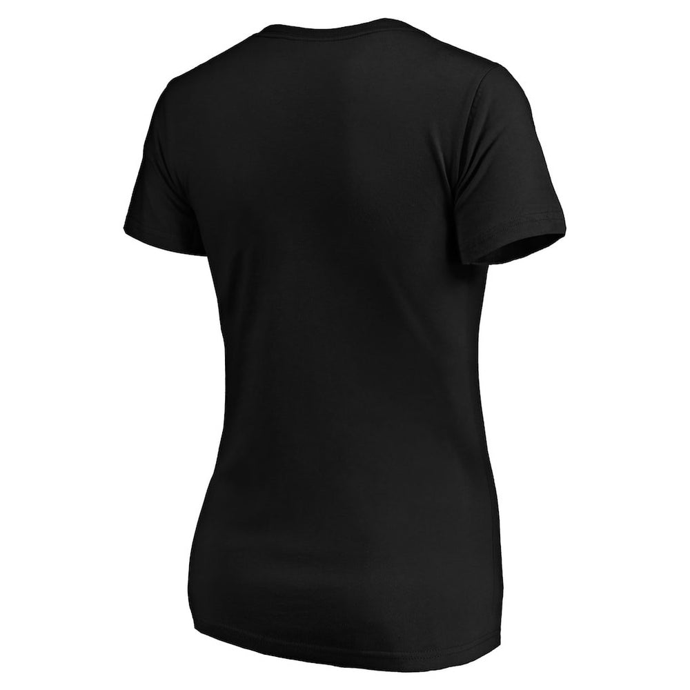 Baltimore Ravens  Women's Midnight Mascot Logo V-Neck T-Shirt