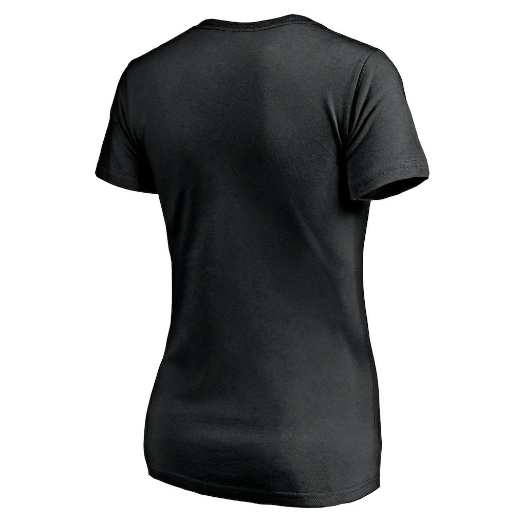 Los Angeles Chargers  Women's Midnight Mascot Logo V-Neck T-Shirt