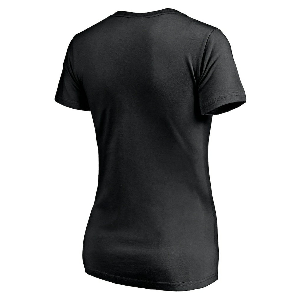Los Angeles Chargers  Women's Midnight Mascot Logo V-Neck T-Shirt