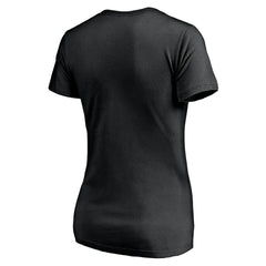 Los Angeles Chargers  Women's Midnight Mascot Logo V-Neck T-Shirt