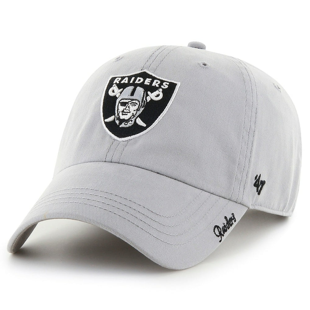 Las Vegas Raiders 47 brand '47 Women's Miata Clean Up Secondary Adjustable Hat