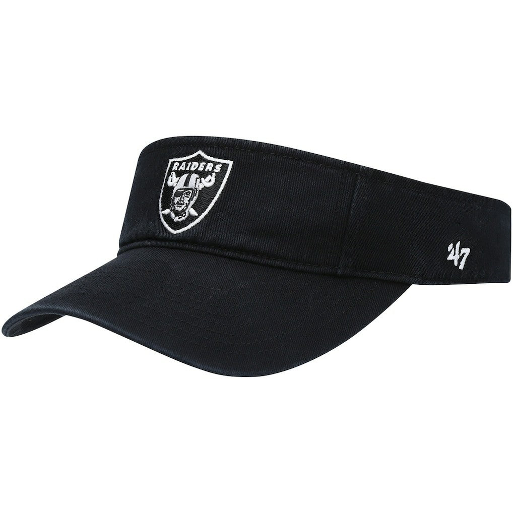 Las Vegas Raiders 47 brand '47 Clean Up Visor
