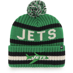 New York Jets 47 brand '47 Bering Cuffed Knit Hat with Pom