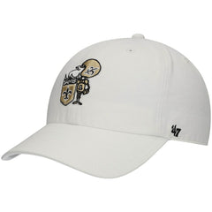 New Orleans Saints 47 brand '47 Clean Up Adjustable Hat
