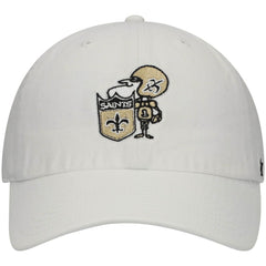New Orleans Saints 47 brand '47 Clean Up Adjustable Hat
