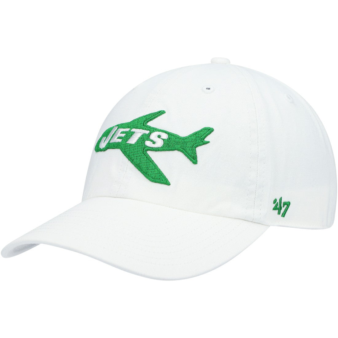New York Jets 47 brand '47 Clean Up Adjustable Hat