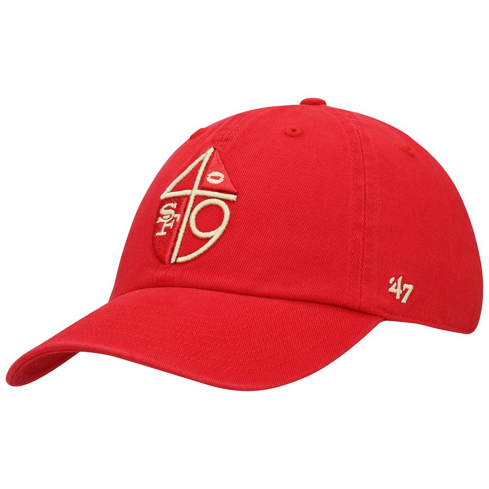 San Francisco 49ers 47 brand '47 Clean Up Adjustable Hat